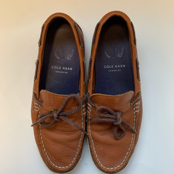 Cole Haan leather loafers tan men’s 9 1/2